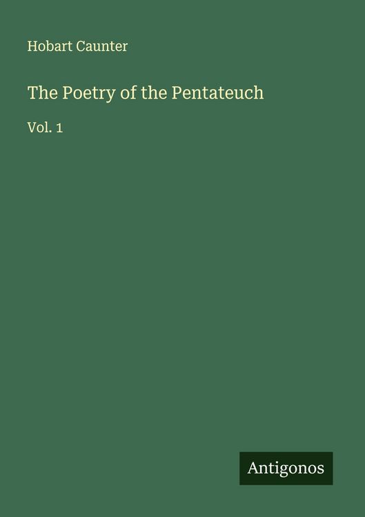 Produktbild: The Poetry of the Pentateuch