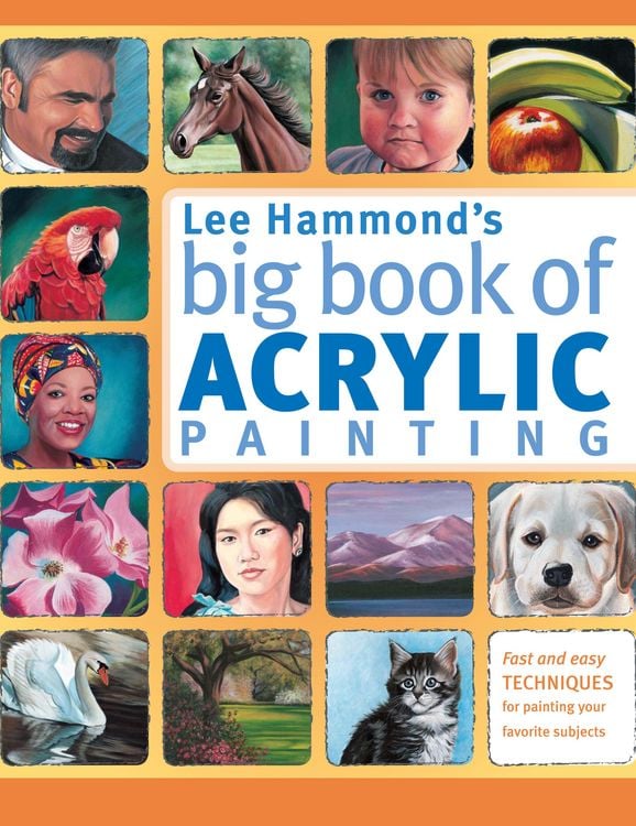 Produktbild: Lee Hammond's Big Book of Acrylic Painting