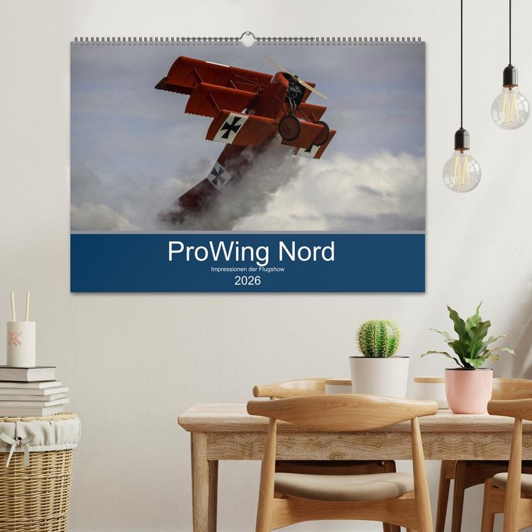 Produktbild: ProWing Nord Impressionen der Flugshow (Wandkalender 2026 DIN A2 quer), CALVENDO Monatskalender