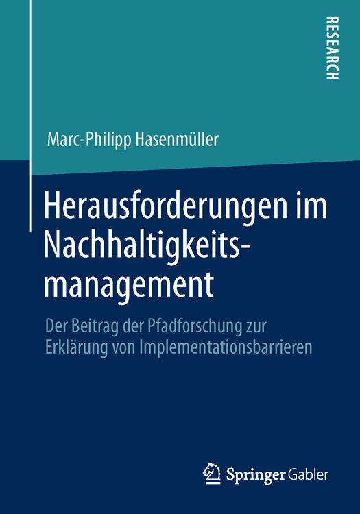 Produktbild: Herausforderungen im Nachhaltigkeitsmanagement