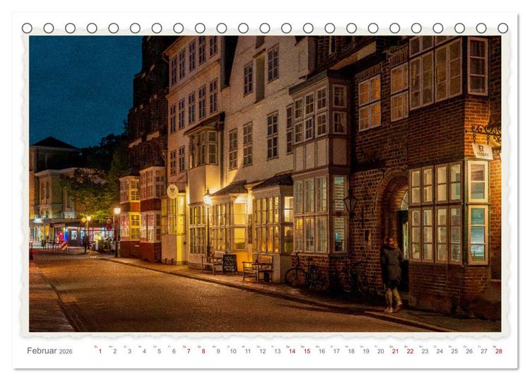 Produktbild: Malerisches L&uuml;neburg (Tischkalender 2026 DIN A5 quer), CALVENDO Monatskalender
