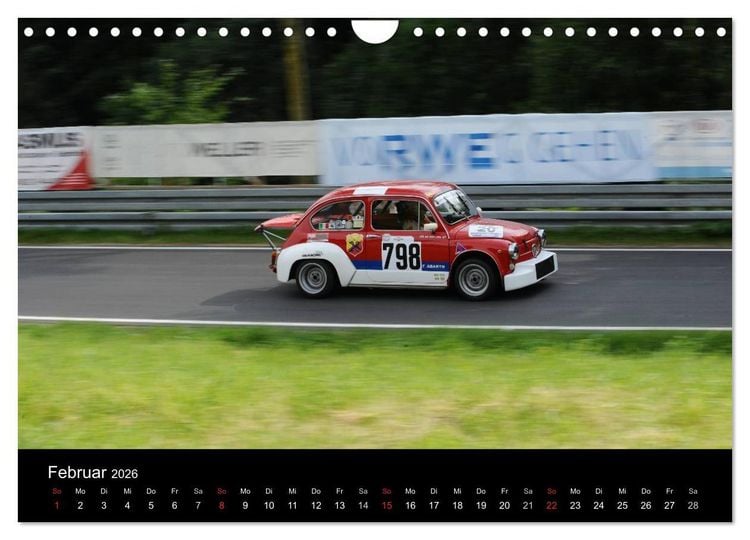 Produktbild: Auto - Bergrennen (Wandkalender 2026 DIN A4 quer), CALVENDO Monatskalender
