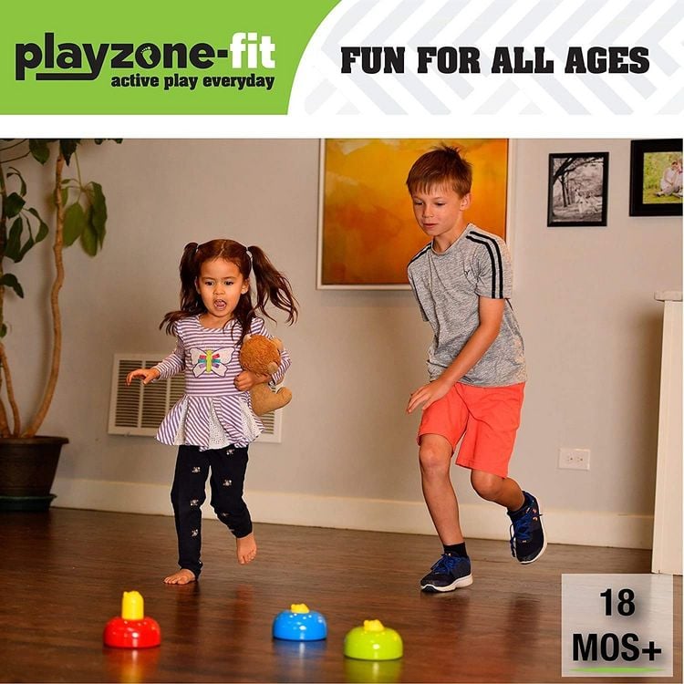 Produktbild: Schildkr&ouml;t 980083 - Fun Sports, Playzone-Fit Wack-A-Tag Set, Reaktionsspiel, 3-teilig