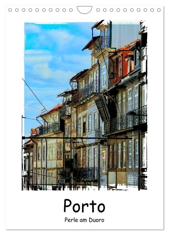 Produktbild: Porto Perle am Douro (Wandkalender 2026 DIN A4 hoch), CALVENDO Monatskalender