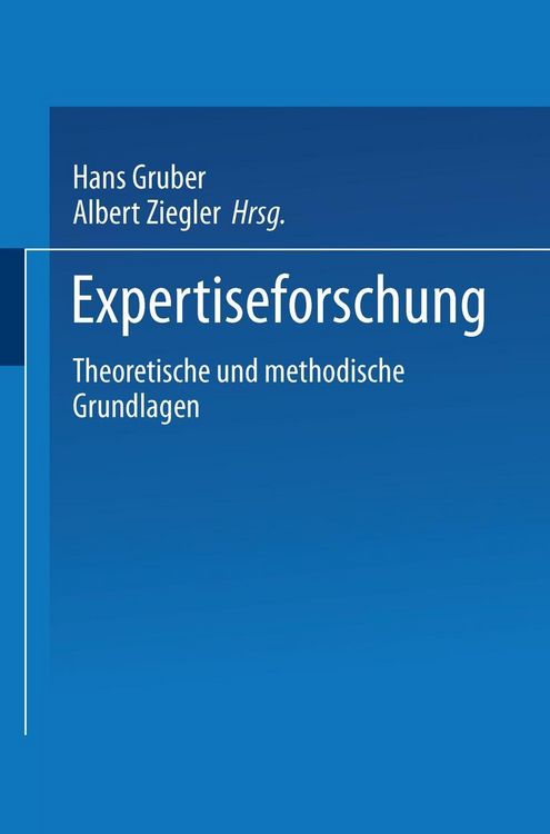 Produktbild: Expertiseforschung