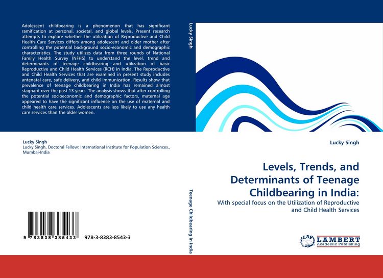 Produktbild: Levels, Trends, and Determinants of Teenage Childbearing in India: