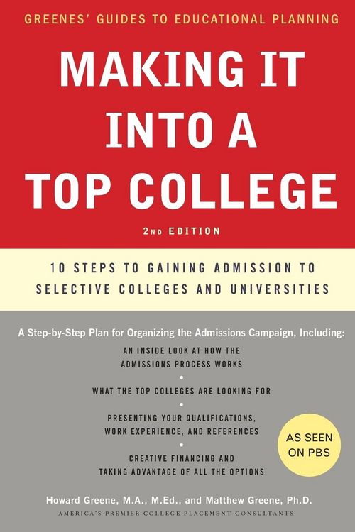 Produktbild: Making It Into a Top College, 2nd Edition