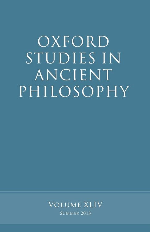 Produktbild: Oxford Studies in Ancient Philosophy