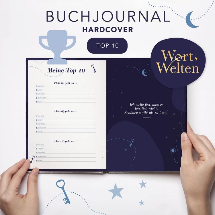 Produktbild: Buchjournal XXL für Buchliebhaber | 100 Bücher tracken und bewerten | Das Buch T