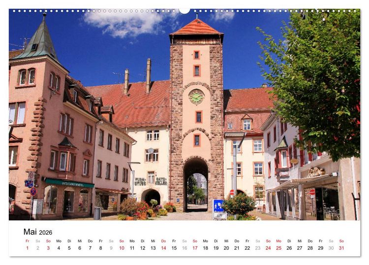 Produktbild: Wundersch&ouml;nes Villingen (Wandkalender 2026 DIN A2 quer), CALVENDO Monatskalender