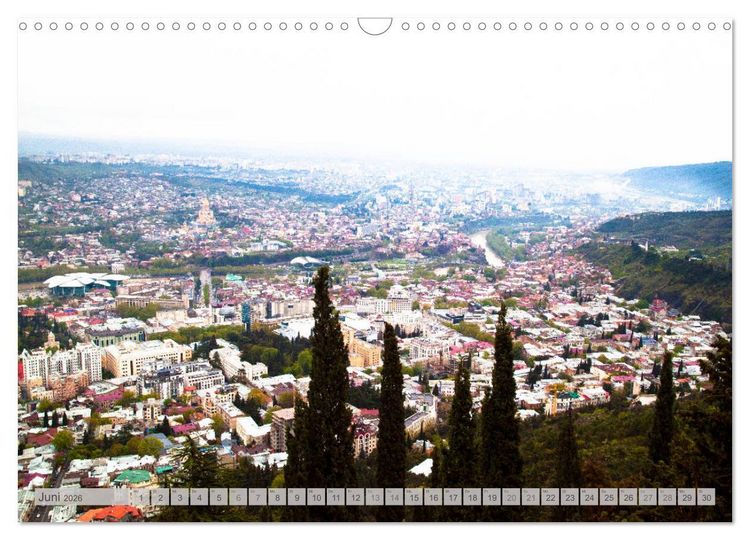 Produktbild: Georgien - Vom Schwarzen Meer zum Kaukasus (Wandkalender 2026 DIN A3 quer), CALVENDO Monatskalender