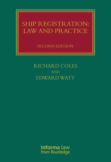 Produktbild: Coles, R: Ship Registration: Law and Practice