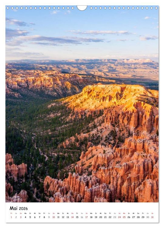 Produktbild: Eine Reise durch die Canyons der USA (Wandkalender 2026 DIN A3 hoch), CALVENDO Monatskalender
