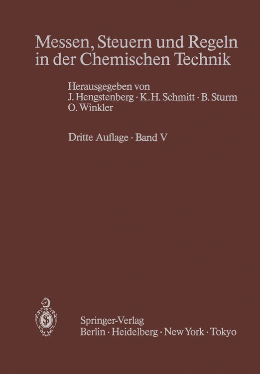 Produktbild: Messen, Steuern und Regeln in der Chemischen Technik