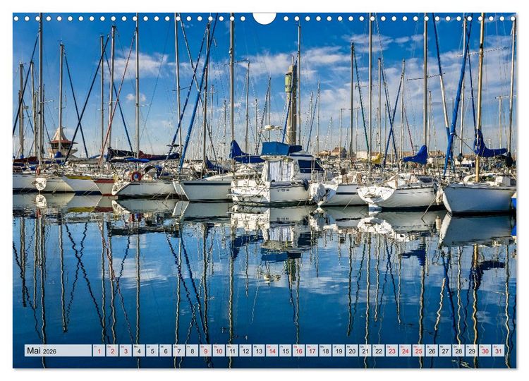 Produktbild: Segeln - mit dem Wind (Wandkalender 2026 DIN A3 quer), CALVENDO Monatskalender