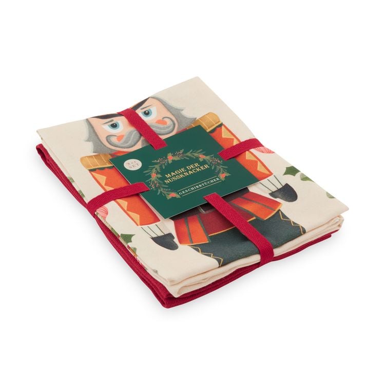 Produktbild: Geschirrtuch Nussknacker 2er Set