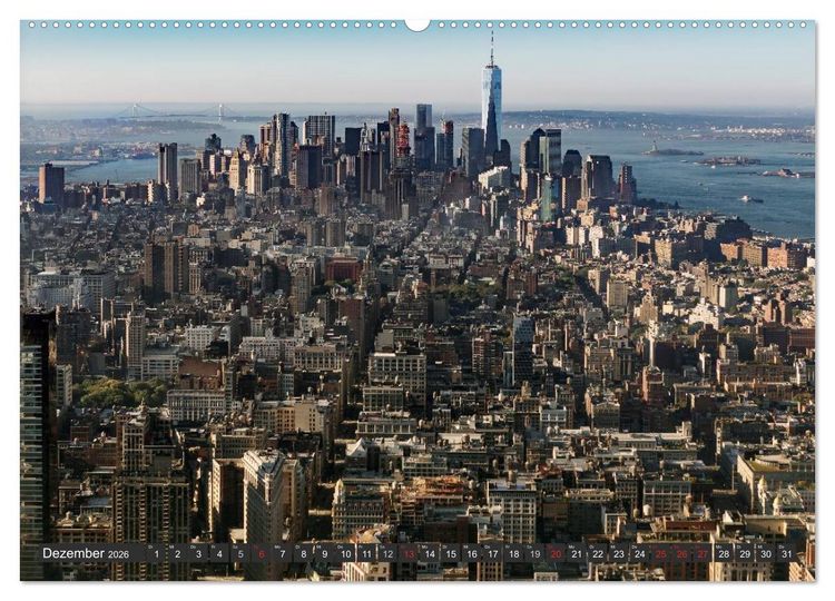 Produktbild: Fernweh New York City (Wandkalender 2026 DIN A2 quer), CALVENDO Monatskalender