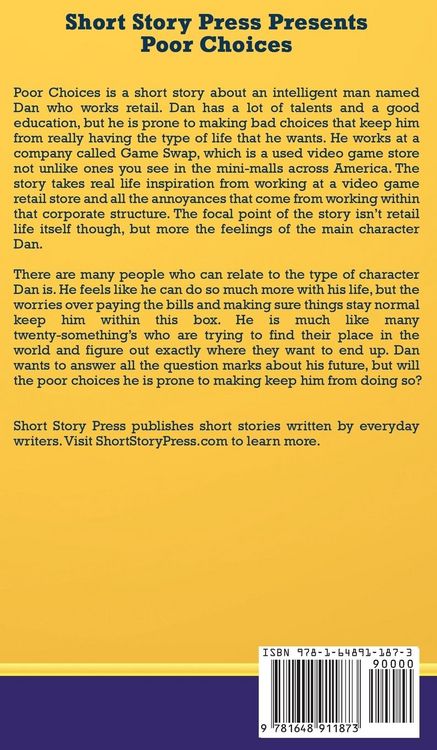 Produktbild: Short Story Press Presents Poor Choices
