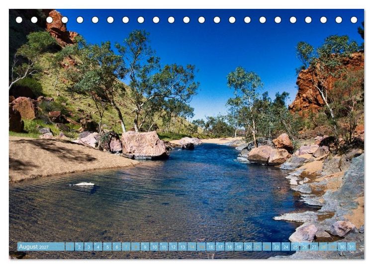 Produktbild: Roadtrip durchs Outback &ndash; Australiens wilde Seele (Tischkalender 2027 DIN A5 quer), CALVENDO Monatskalender