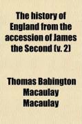 Produktbild: The History of England from the Accession of James the Second (Volume 2)