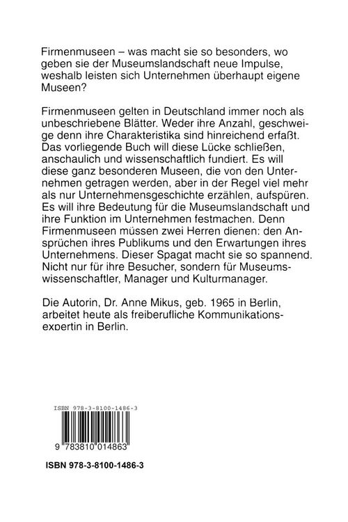 Produktbild: Firmenmuseen in der BRD