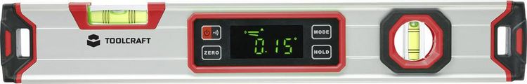 Produktbild: TOOLCRAFT TO-7337448 Digitale Wasserwaage mit Magnet 400mm 360&deg; 1.0 mm/m