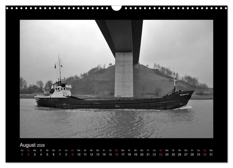 Produktbild: Alte Schiffe (Wandkalender 2026 DIN A3 quer), CALVENDO Monatskalender