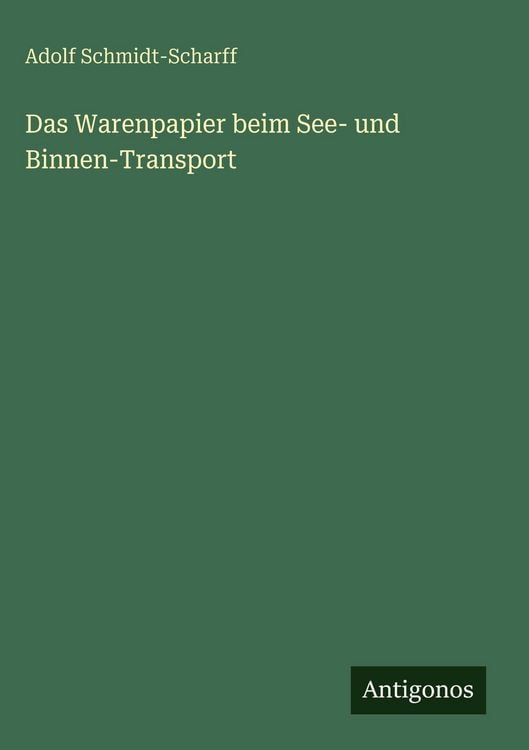 Produktbild: Das Warenpapier beim See- und Binnen-Transport