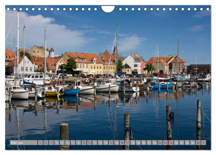 Produktbild: D&auml;nemark - Ostseek&uuml;ste (Wandkalender 2026 DIN A4 quer), CALVENDO Monatskalender