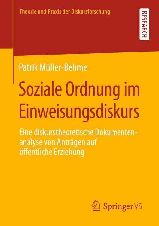Produktbild: Soziale Ordnung im Einweisungsdiskurs
