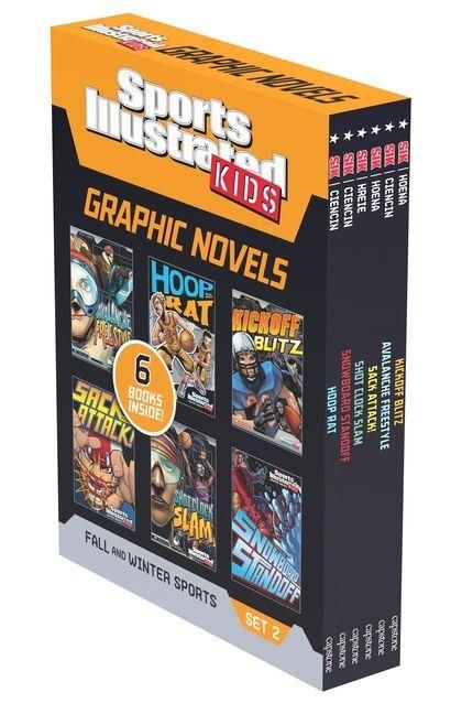 Produktbild: Sports Illustrated Kids Graphic Novels 6-Book Boxed Set: Fall and Winter Sports Set 2