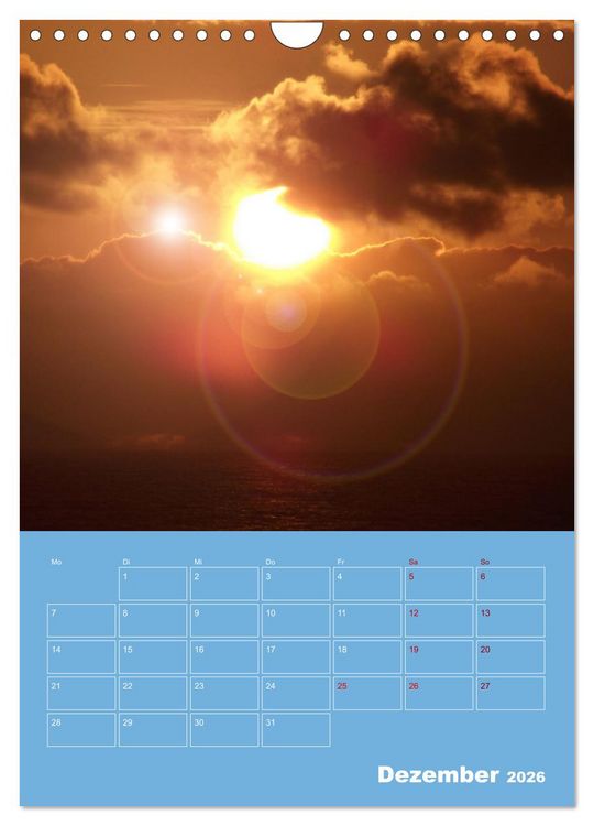 Produktbild: Nordseereise &ndash; J&uuml;tland in D&auml;nemark &ndash; Von Blavand bis Henne Strand (Wandkalender 2026 DIN A4 hoch), CALVENDO Monatskalender