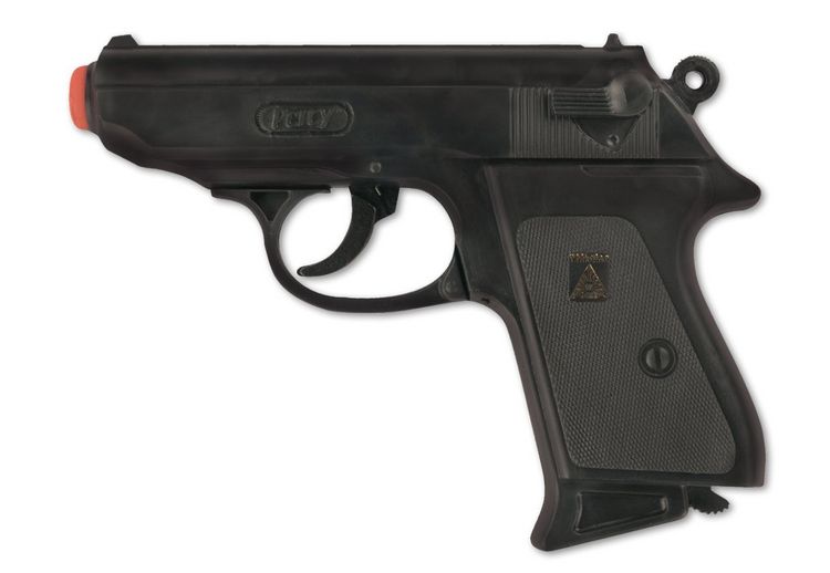 Produktbild: 25er Agentenrevolver Percy ca. 15,8 cm, Box