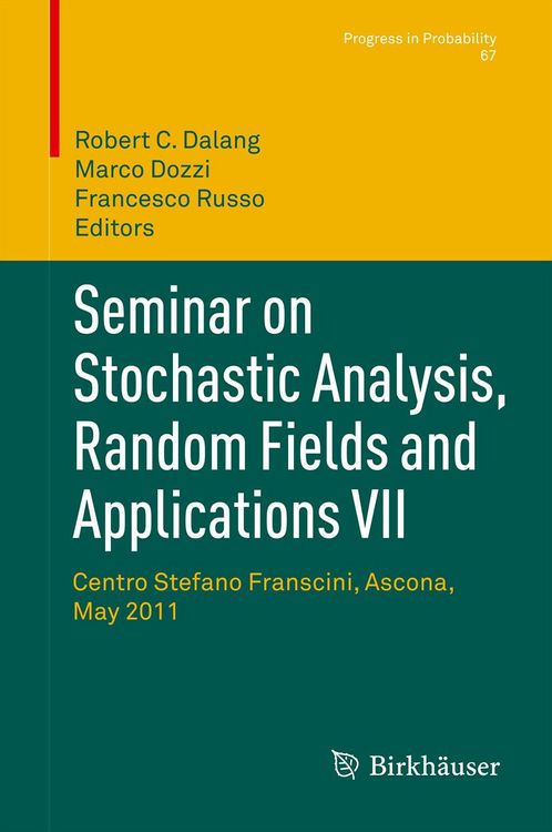 Produktbild: Seminar on Stochastic Analysis, Random Fields and Applications VII