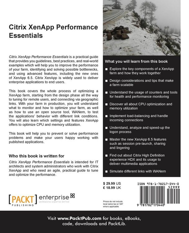 Produktbild: Citrix Xenapp Performance Essentials
