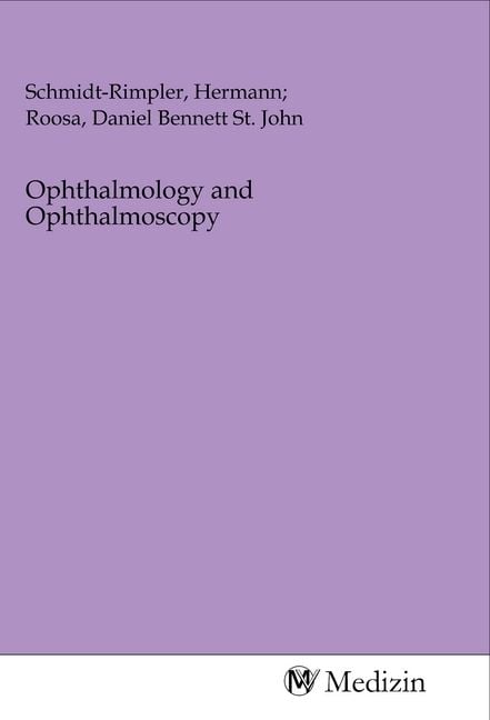 Produktbild: Ophthalmology and Ophthalmoscopy