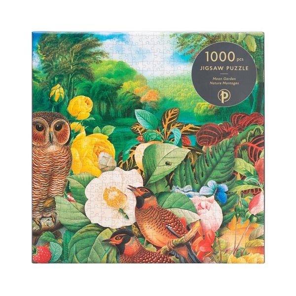 Produktbild: Moon Garden 1000 Piece Jigsaw Puzzle by Paperblanks (Nature Montages)