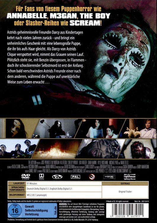 Produktbild: Morgan: Killer Doll