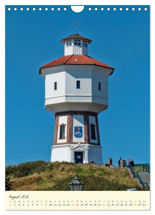 Produktbild: Norddeutsche Leuchtt&uuml;rme - maritime Wegweiser (Wandkalender 2026 DIN A4 hoch), CALVENDO Monatskalender