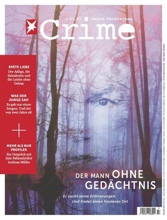 Produktbild: Stern CRIME 47/2023 - Der Mann ohne Ged&auml;chtnis