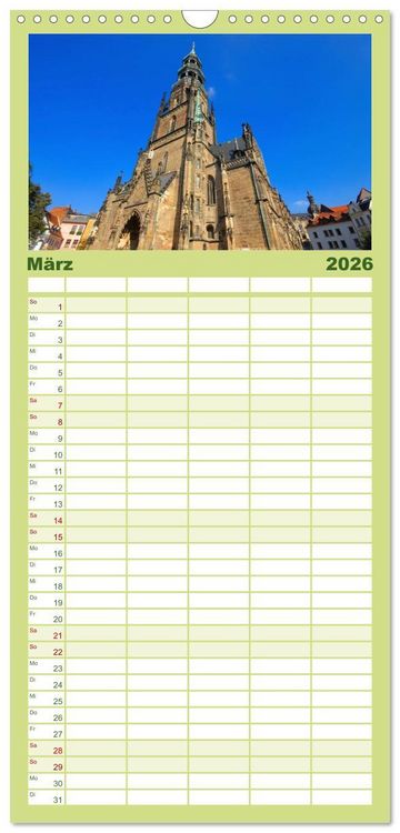 Produktbild: Familienplaner 2026 - Zwickau - Stadt an der Mulde mit 5 Spalten (Wandkalender, 21 x 45 cm) CALVENDO