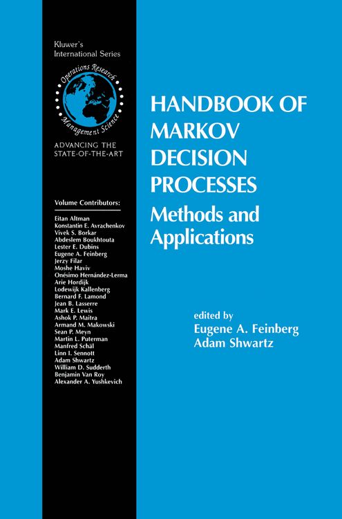 Produktbild: Handbook of Markov Decision Processes