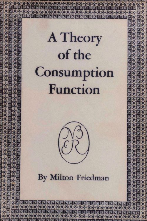 Produktbild: A Theory of the Consumption Function