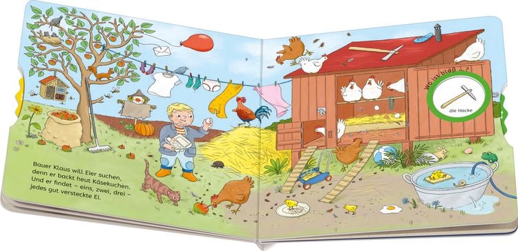 Produktbild: Wo ist blo&szlig; &hellip;? - Mein Bauernhof-Buch zum Sachen suchen