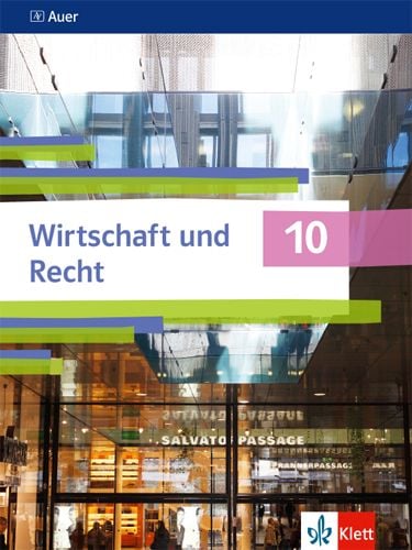 Produktbild: Auer Wirtschaft und Recht 10. Ausgabe Bayern Gymnasium
