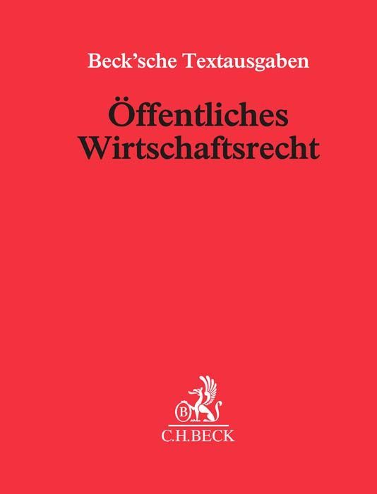 Produktbild: &Ouml;ffentliches Wirtschaftsrecht