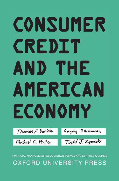 Produktbild: Consumer Credit and the American Economy