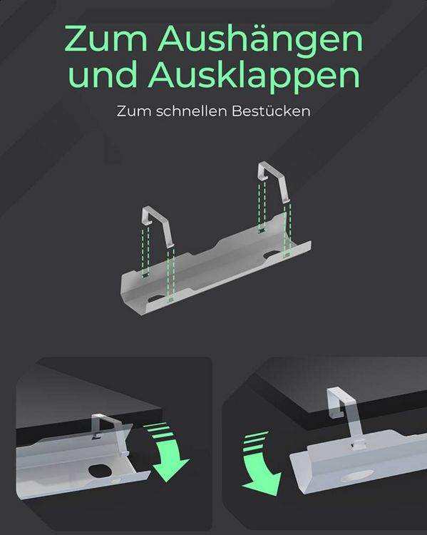 Produktbild: ICY BOX Kabelkanal Wei&szlig; (B x H x T) 125 x 90 x 610mm 1 St. IB-EWA100W-CM