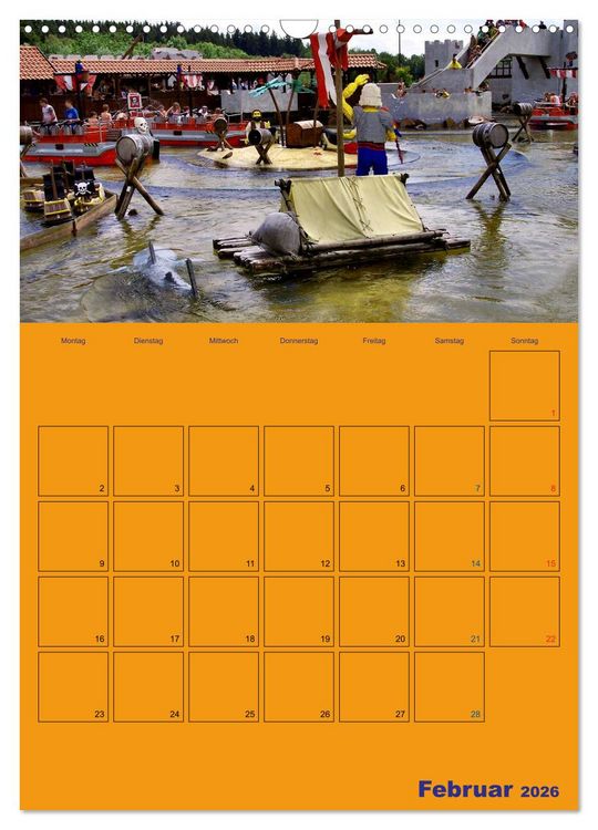 Produktbild: Freizeitparkmomente / Planer (Wandkalender 2026 DIN A3 hoch), CALVENDO Monatskalender