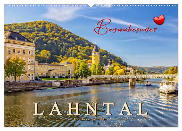 Produktbild: Bezauberndes Lahntal (Wandkalender 2026 DIN A2 quer), CALVENDO Monatskalender